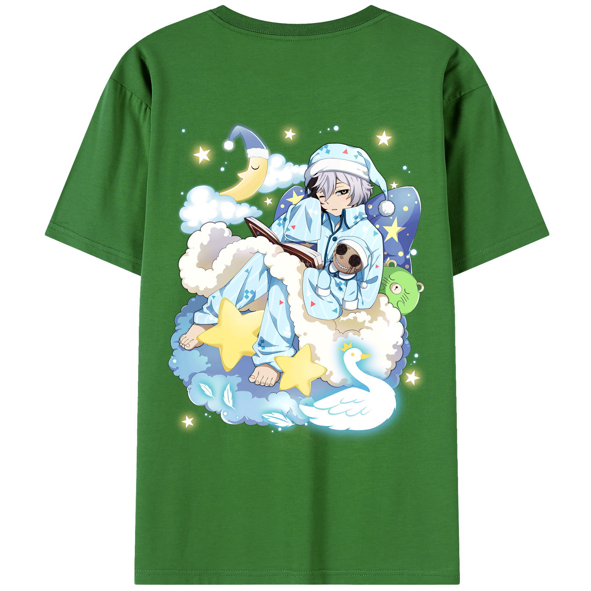 （画像用） 文豪ストレイドッグス Bungo Stray Dogs レディース半袖Tシャツ(バックプリント)